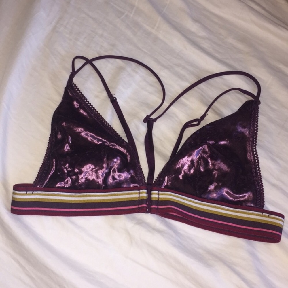 Victoria’s Secret velvet bralette!!